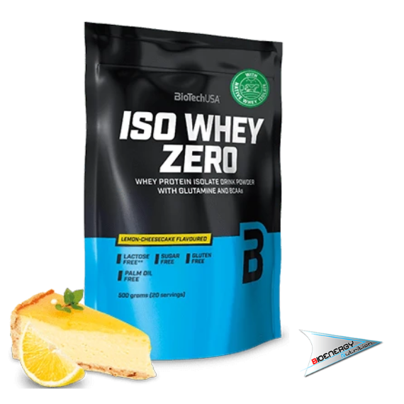 Biotech-ISO WHEY ZERO  busta 500 gr Cheesecake al Limone  